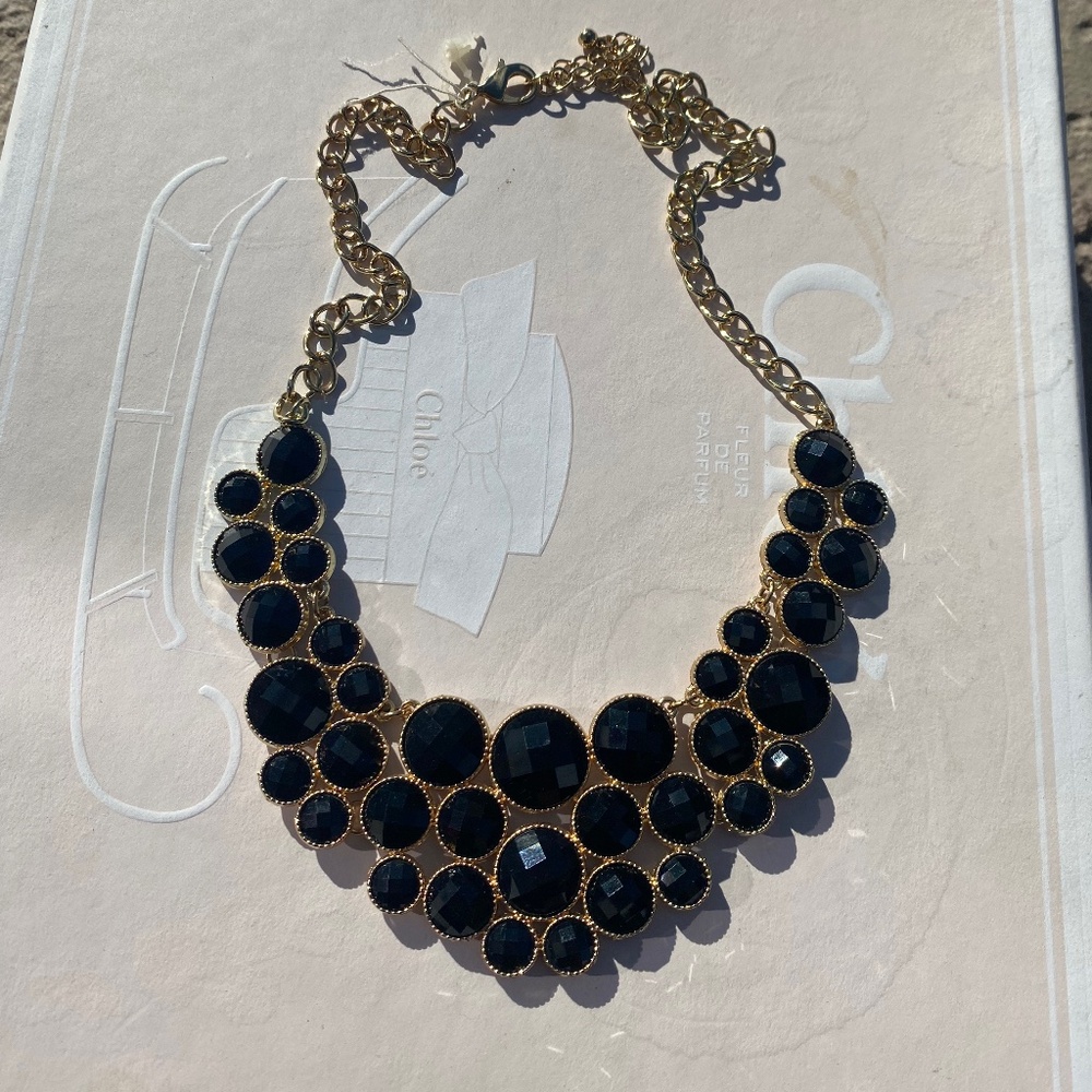 Black Gold Necklace